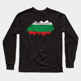 Flag of Bulgaria Long Sleeve T-Shirt